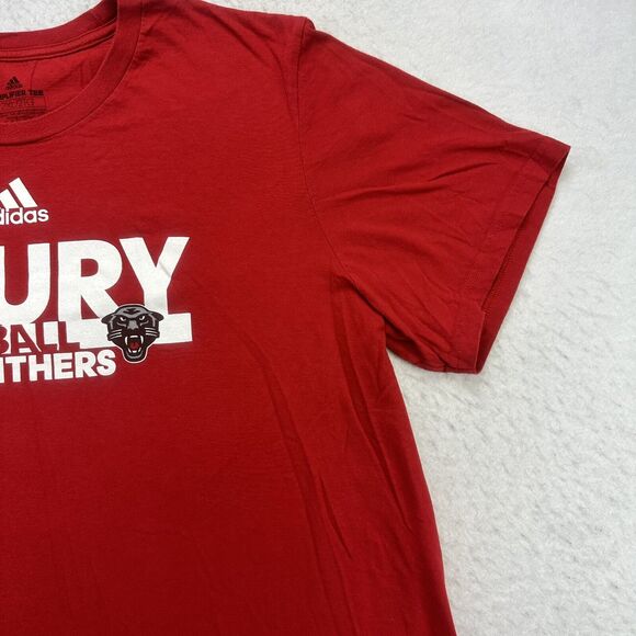 Adidas Drury Lady Panthers Shirt Adult 2XL Red Basketball Amplifier Tee - Picture 6 of 10